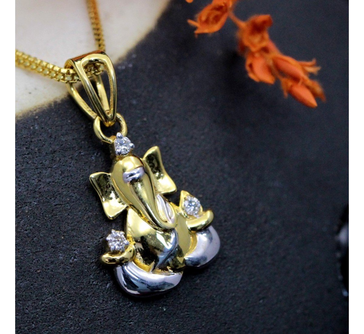 Vighneshvara Diamond Pendant