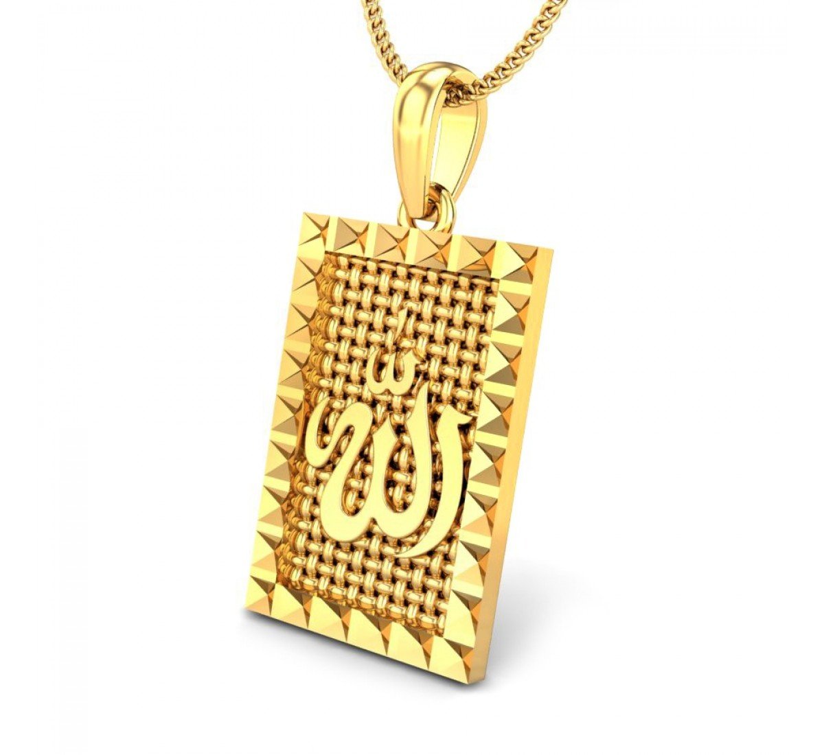 Marebal Alah Gold Pendant