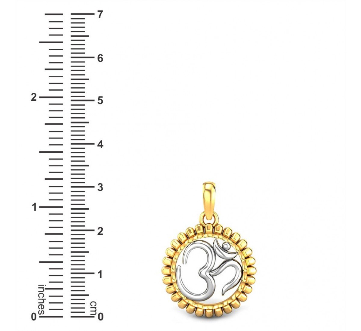 Omshivaya Gold Pendant