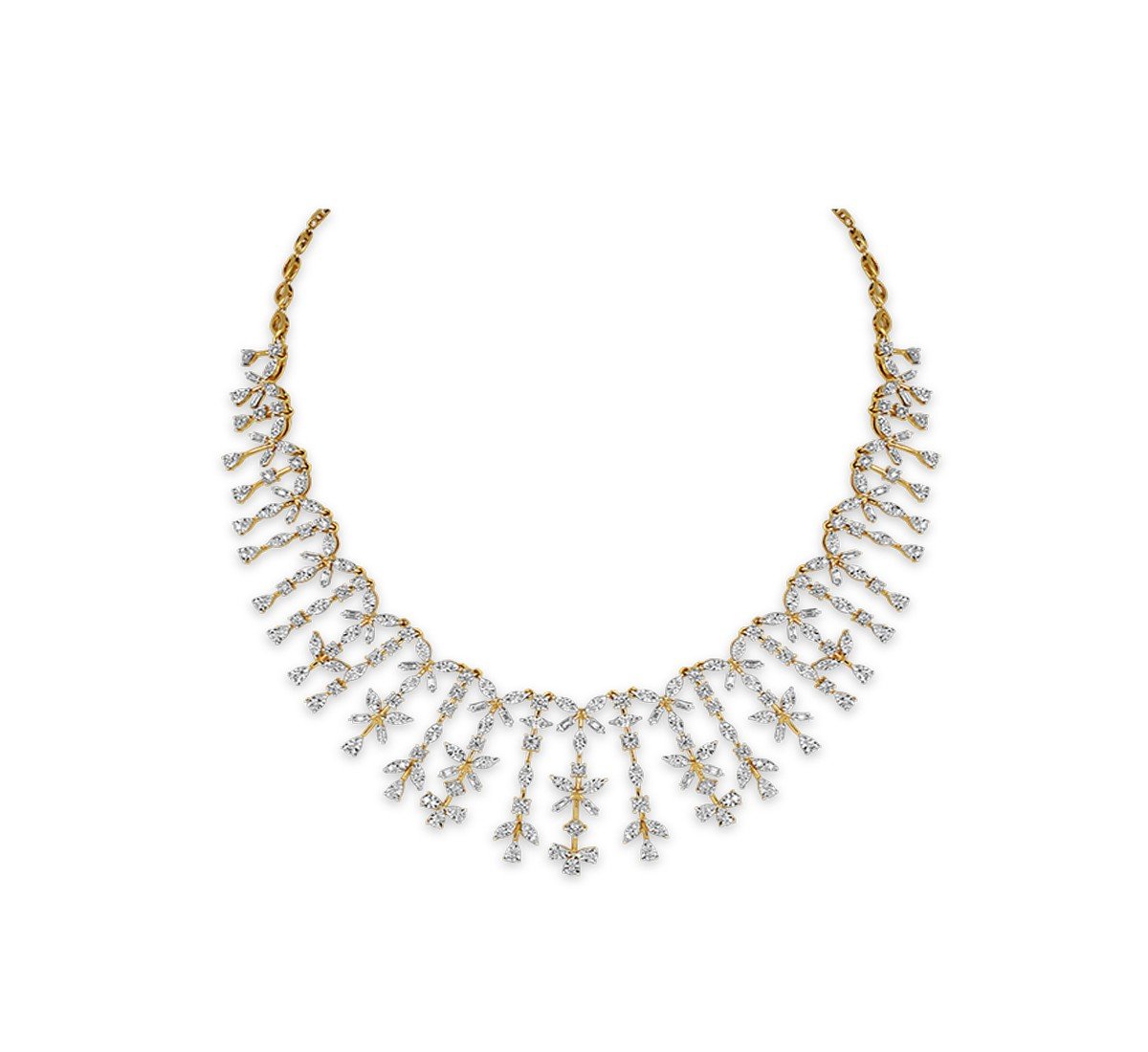 Nectarine Diamond Necklace