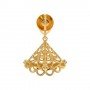 Meandering Creel Gold Jhumkas