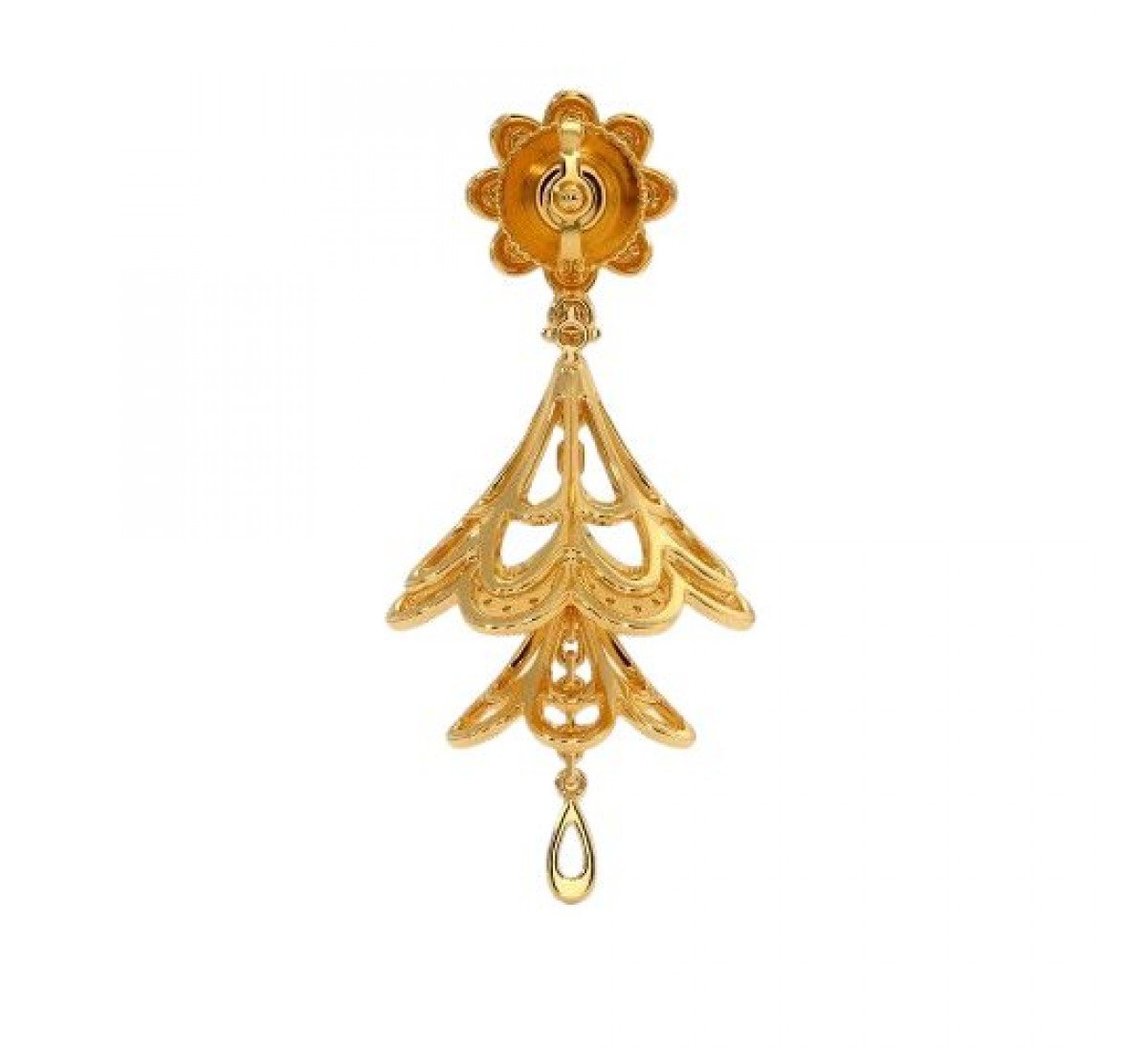 Alcove Nadia Diamond Jhumkas