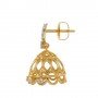 Evelyn Dome Diamond Jhumkas