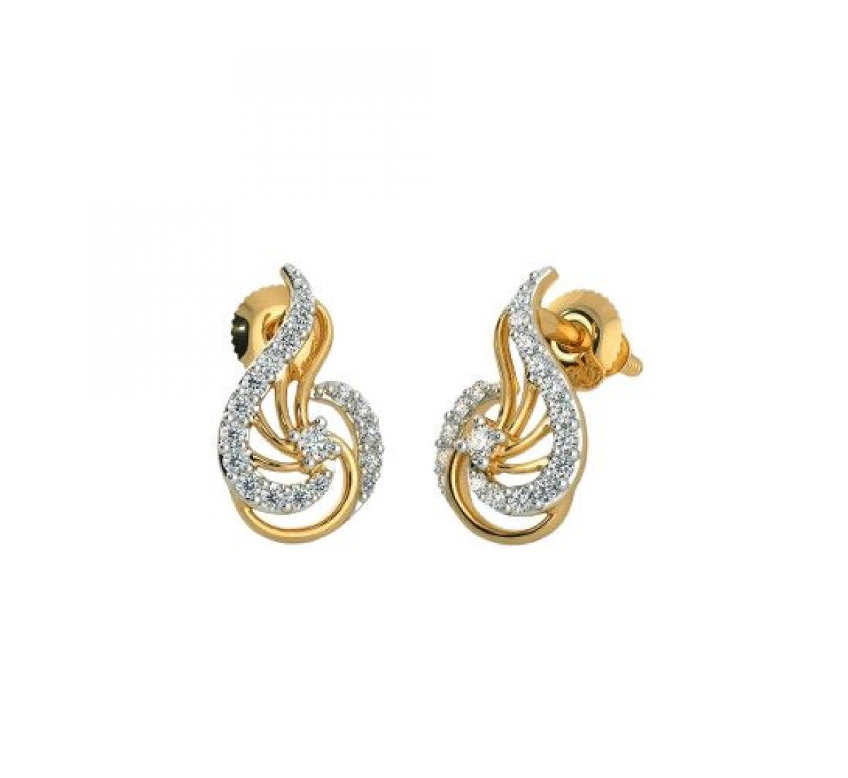 Laurel Diamond Earrings