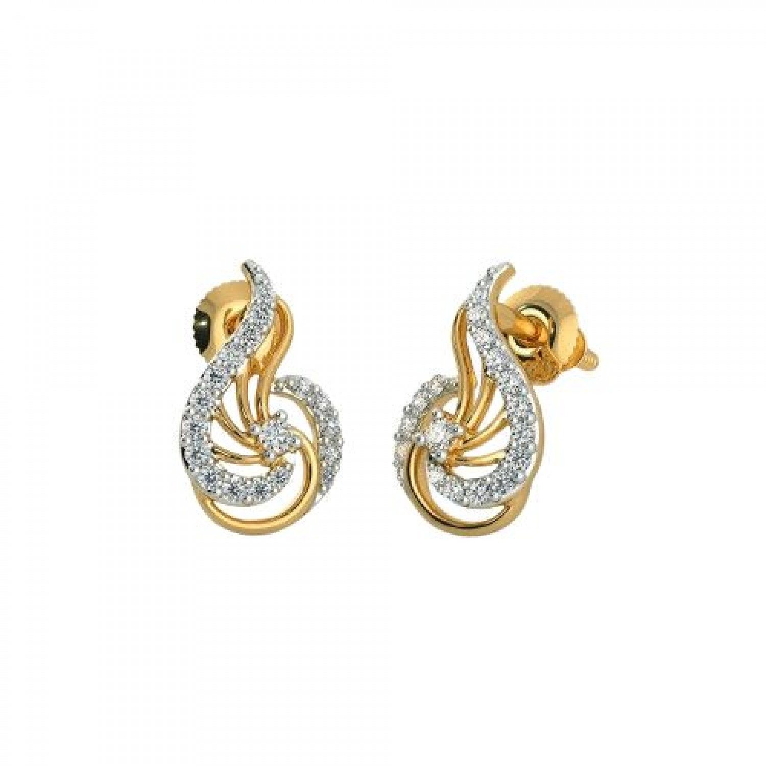 Laurel Diamond Earrings