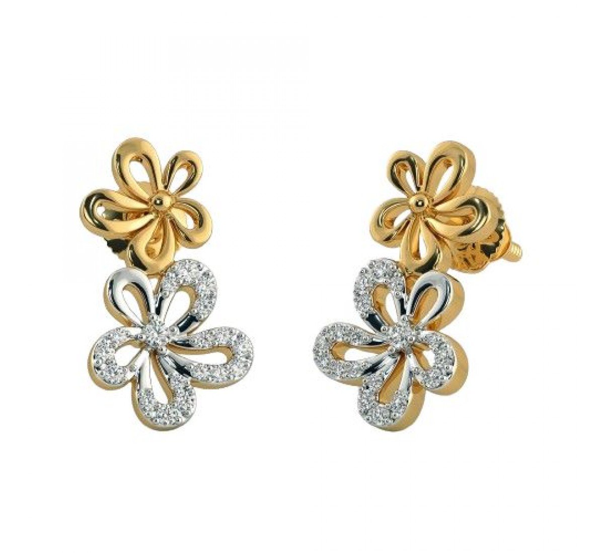 The Flare Diamond Earrings