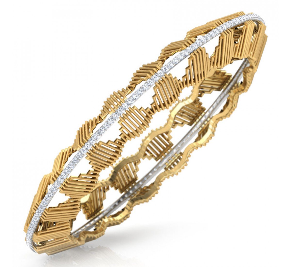 Chavi Aneya Diamond Bangles