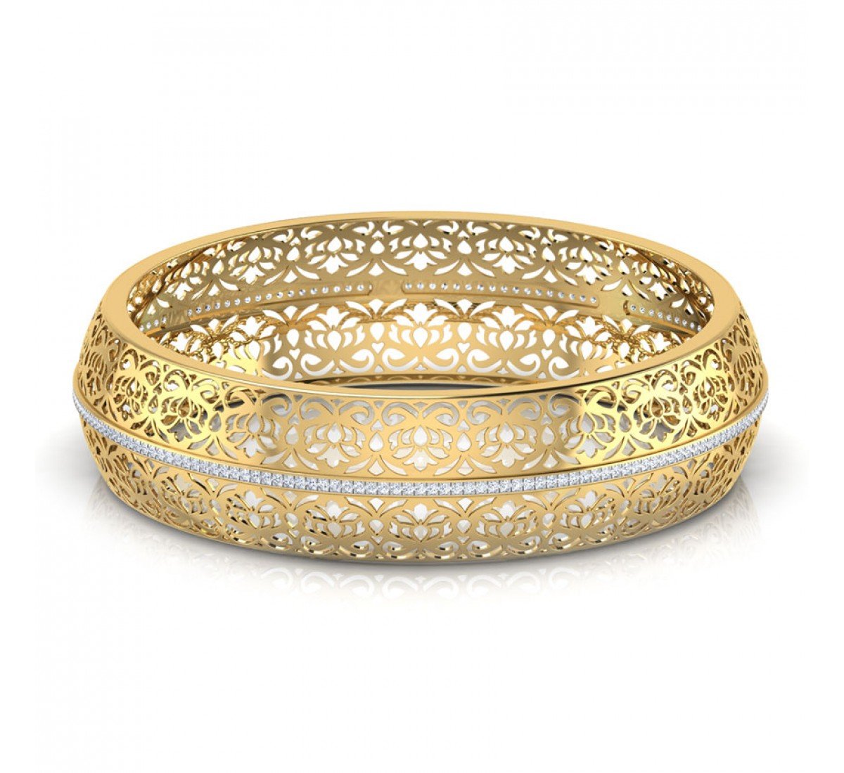 Scintillating Diamond Bangles