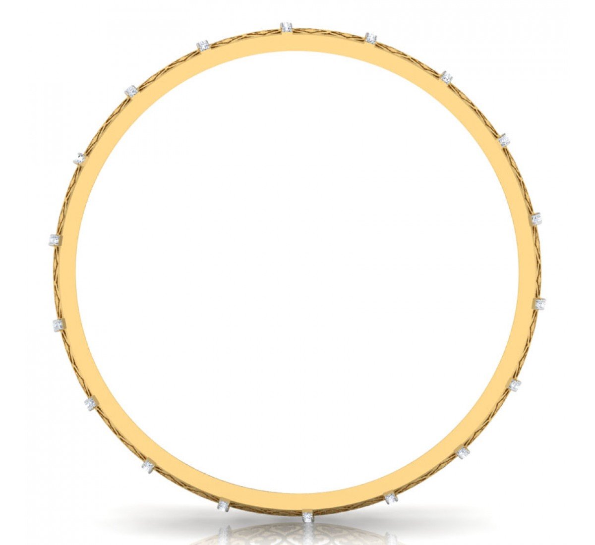 Rhombic Diamond Bangles