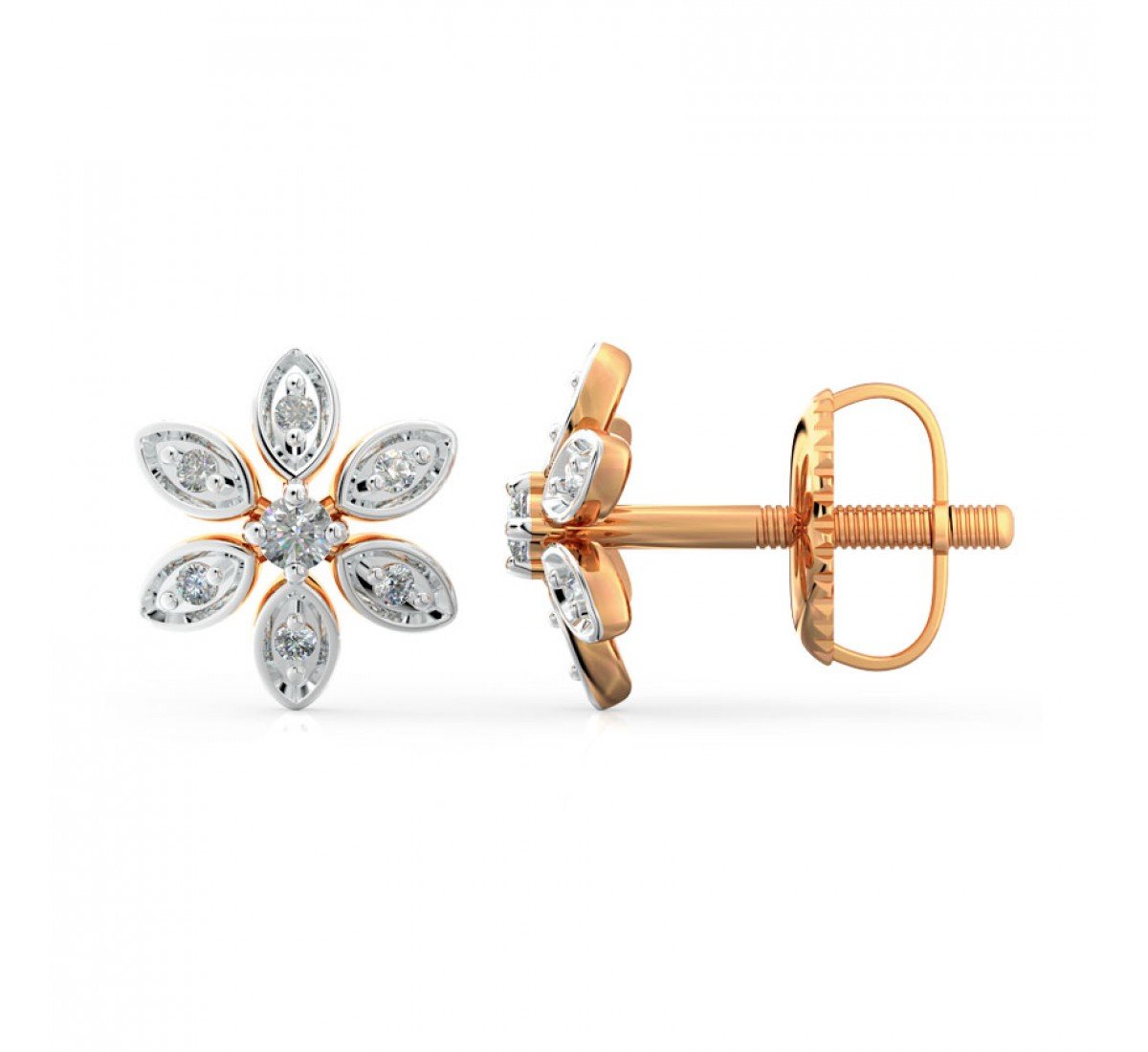 Anthemum Diamond Earrings