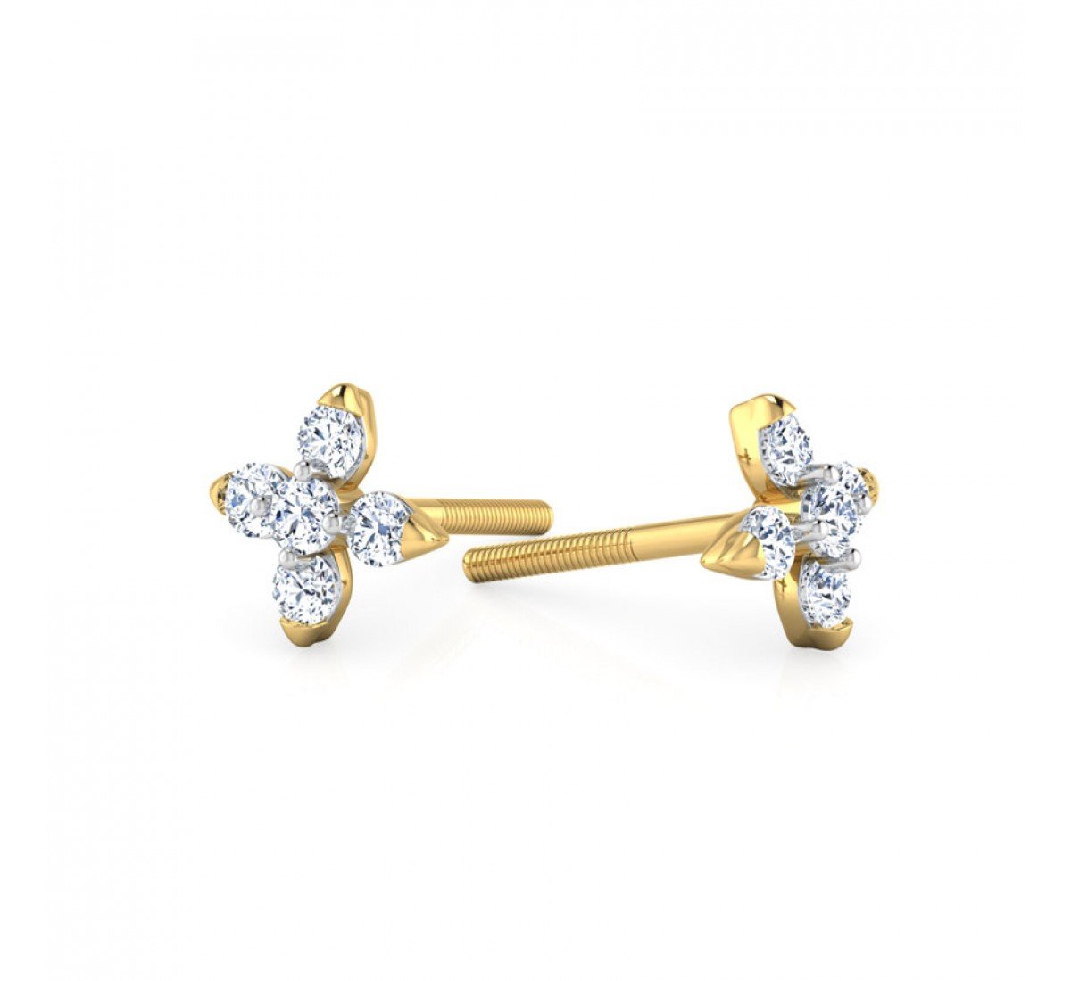 Jaded Diamond Earrings