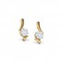 Saffron Diamond Earrings