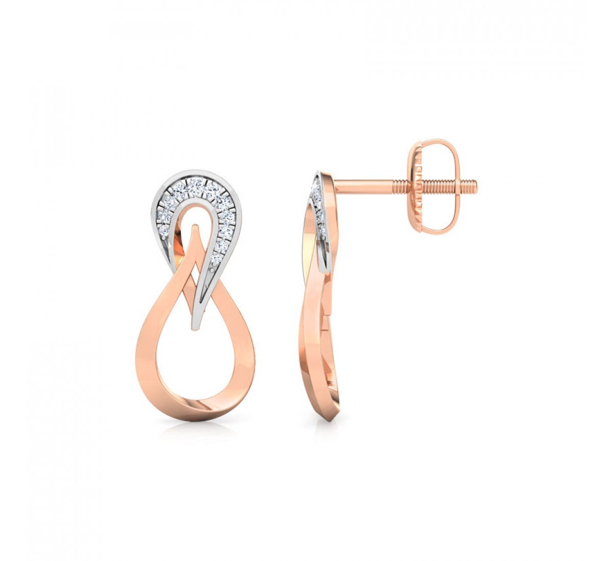 Axiomatic Daimond Earrings