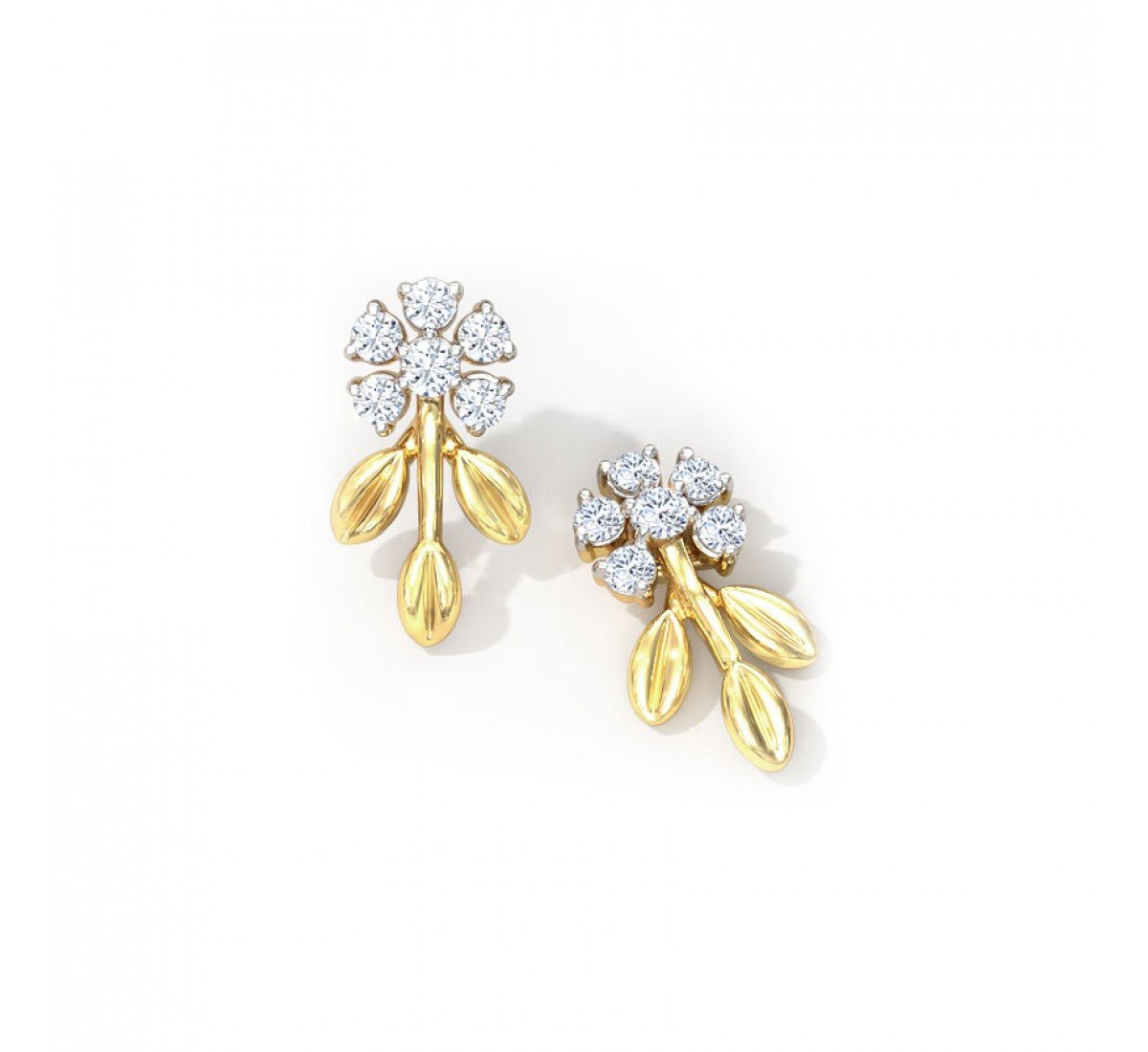 Nectarique Diamond Earrings