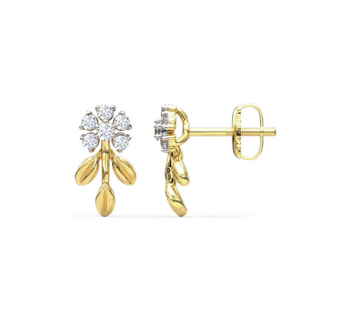 Nectarique Diamond Earrings