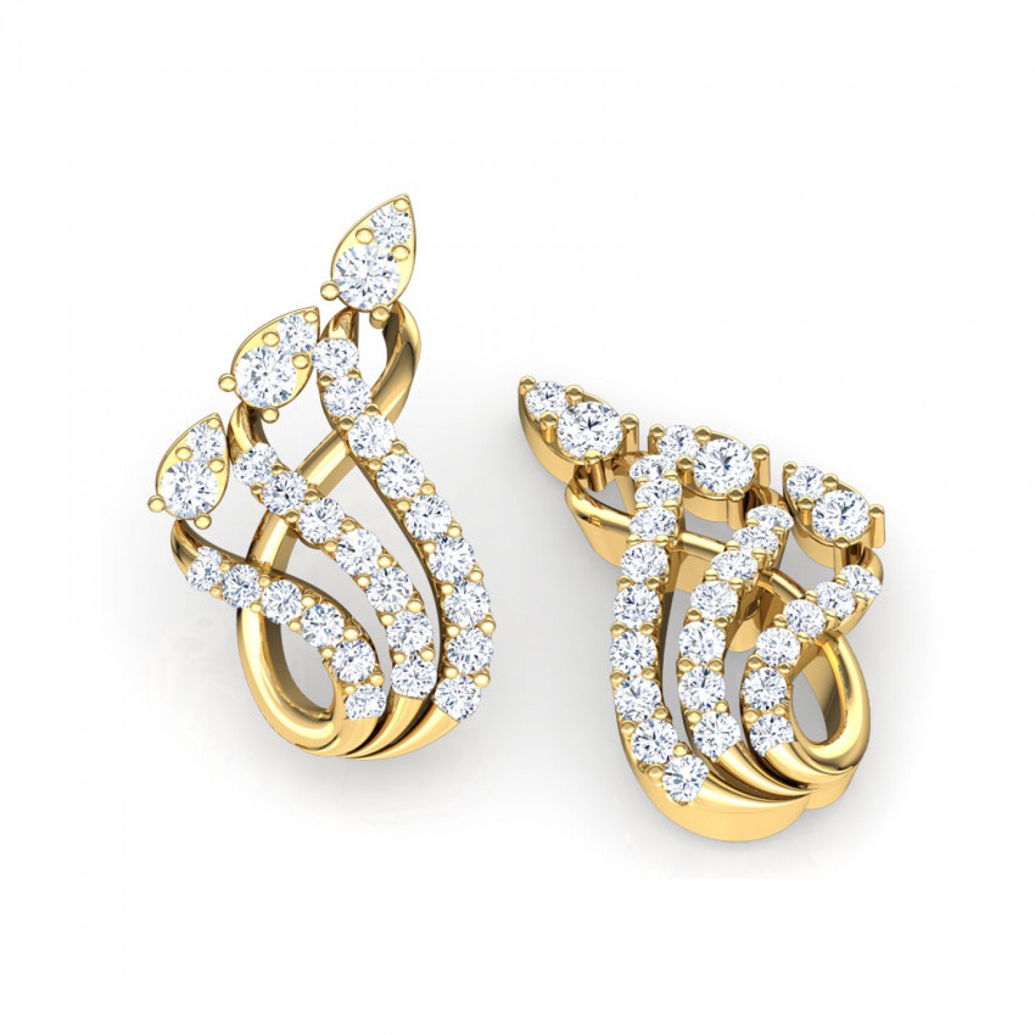 Yesteryear Diamond Earrings