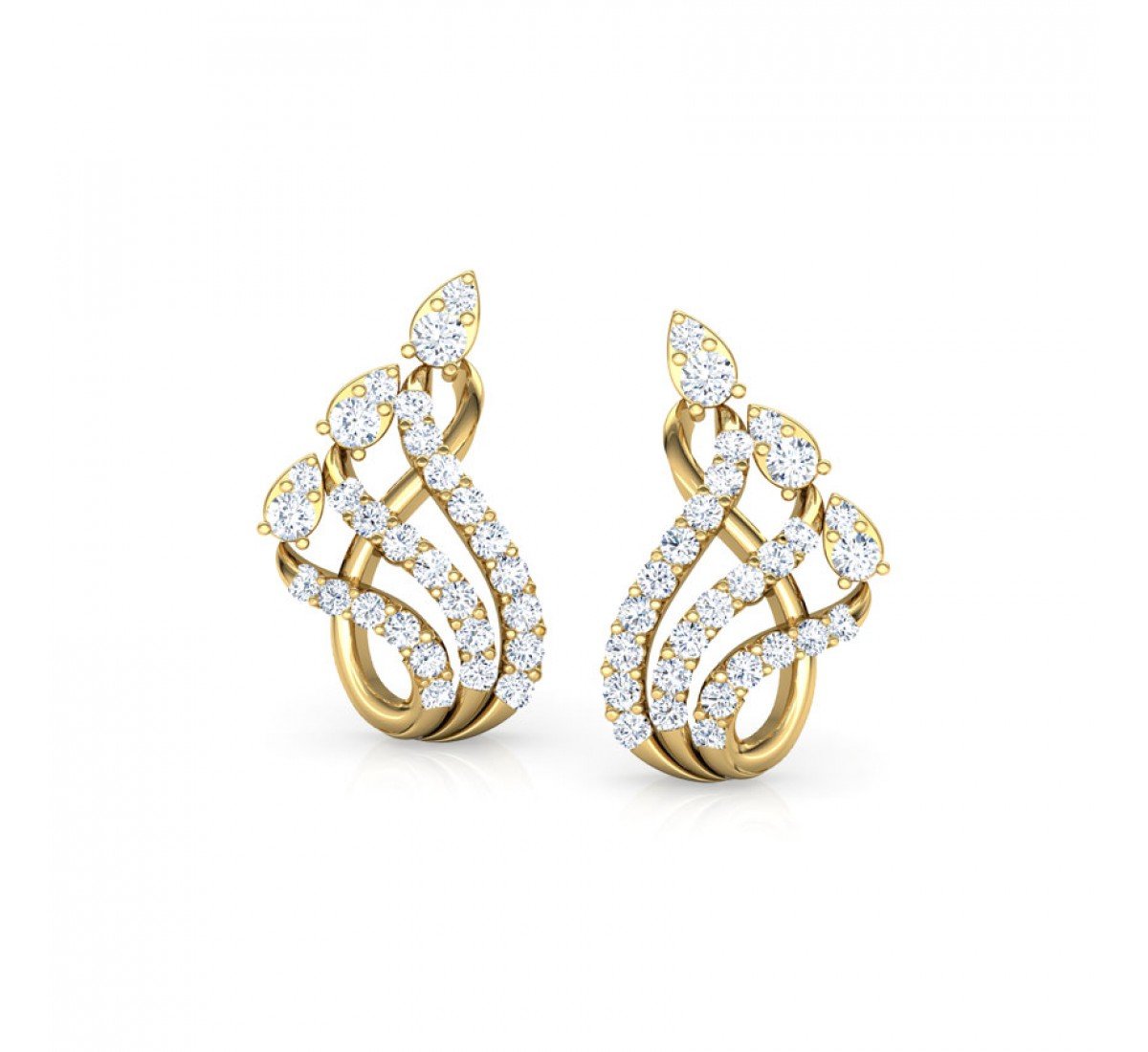 Yesteryear Diamond Earrings