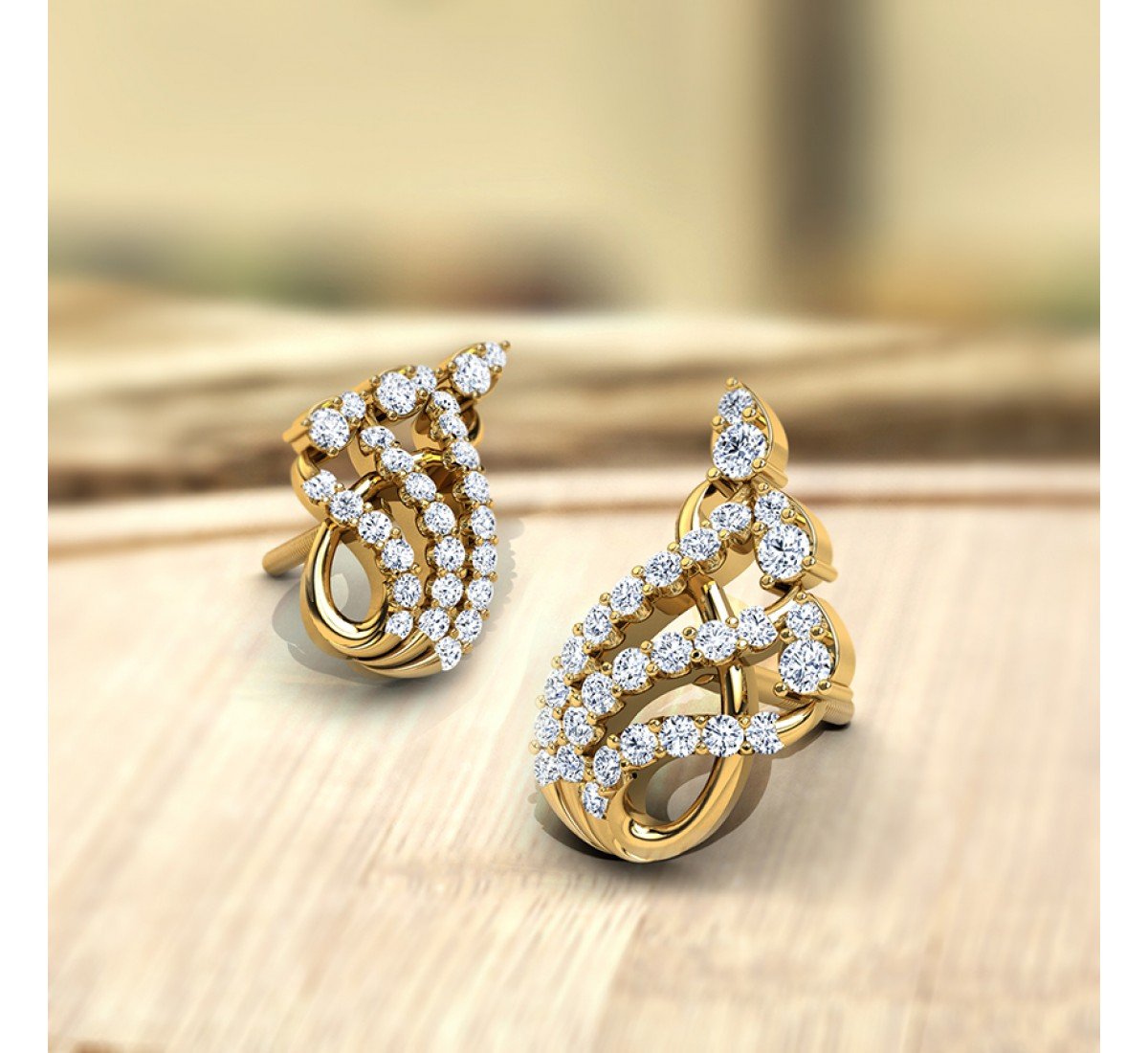 Yesteryear Diamond Earrings