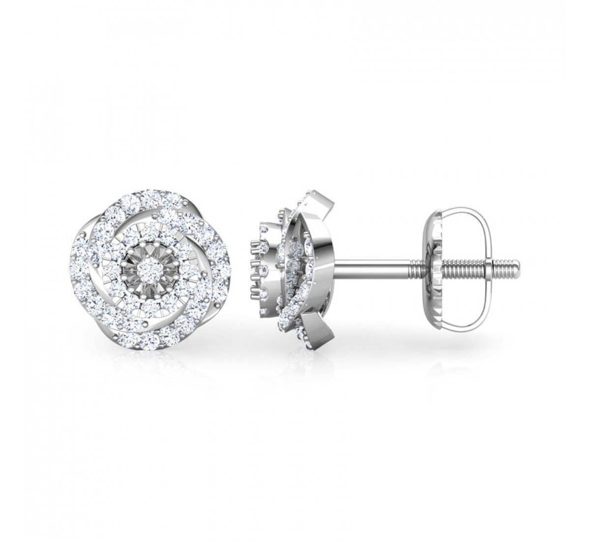 Nymphalix Diamond Earrings