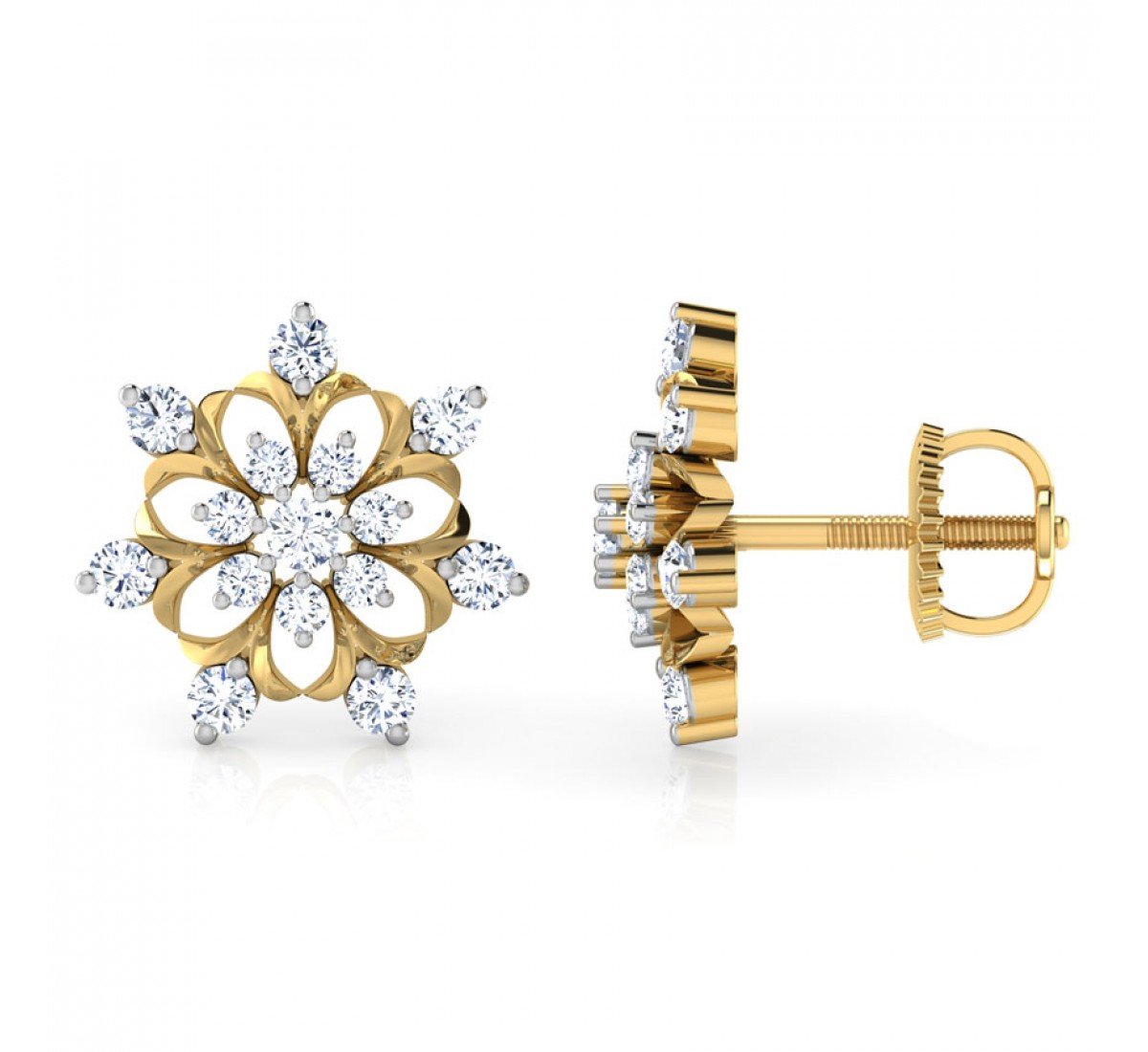 Nymphic Diamond Earrings