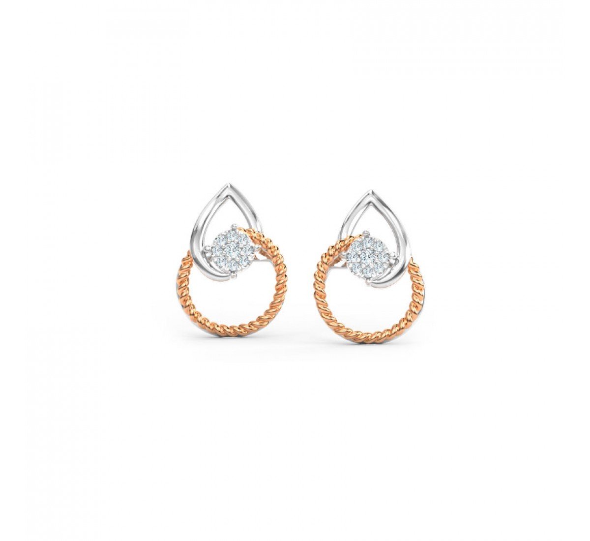 Alpenglo Diamond Earrings