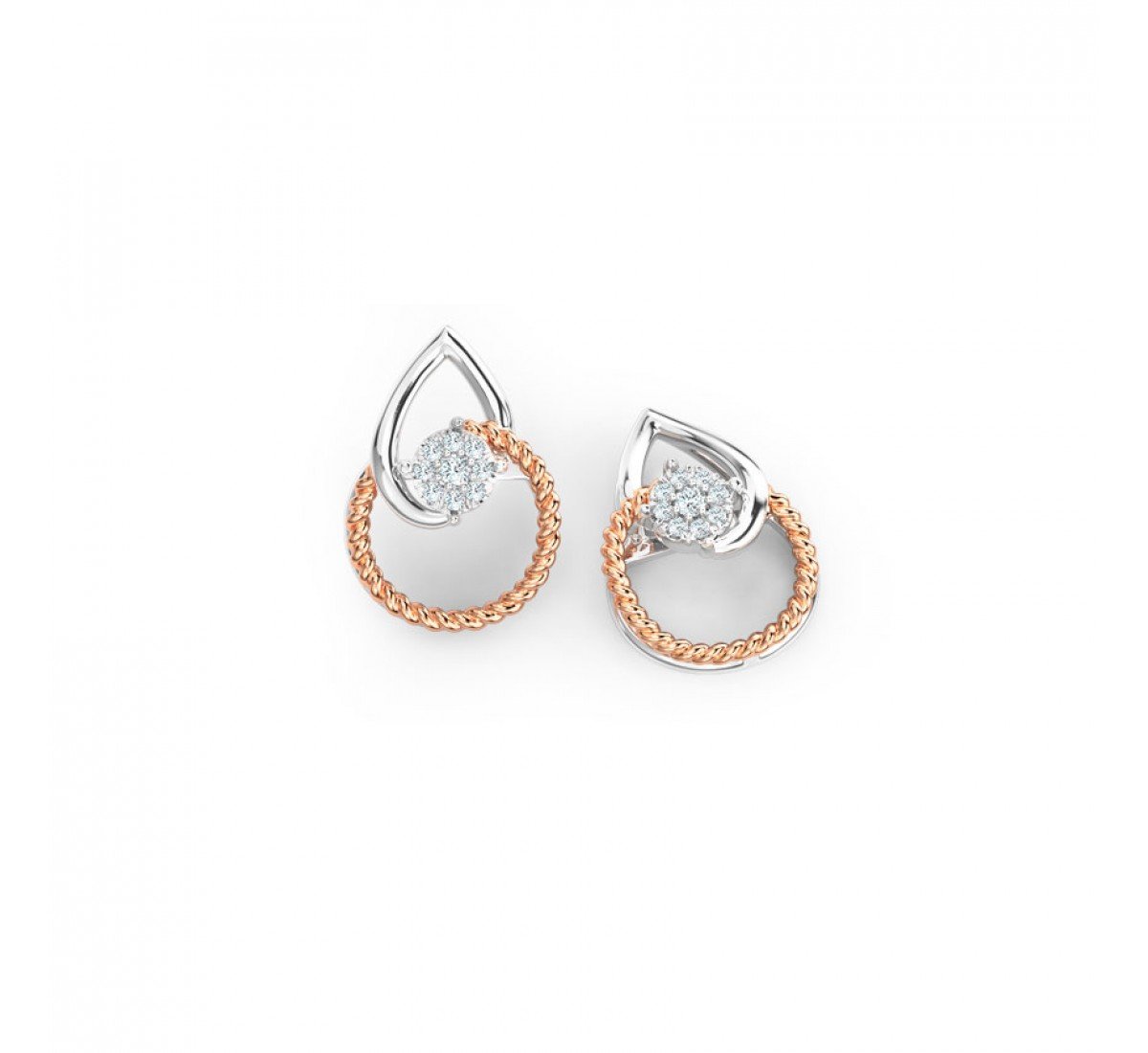 Alpenglo Diamond Earrings