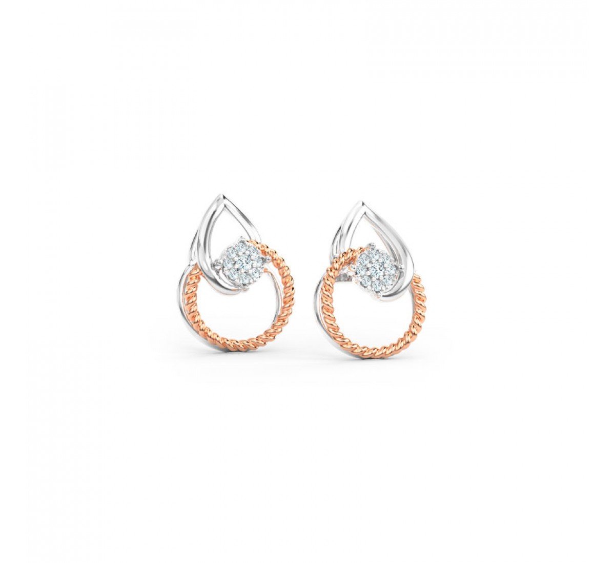 Alpenglo Diamond Earrings