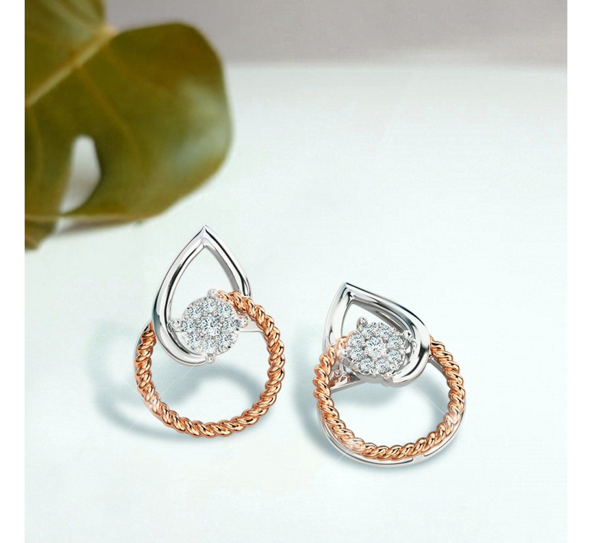 Alpenglo Diamond Earrings