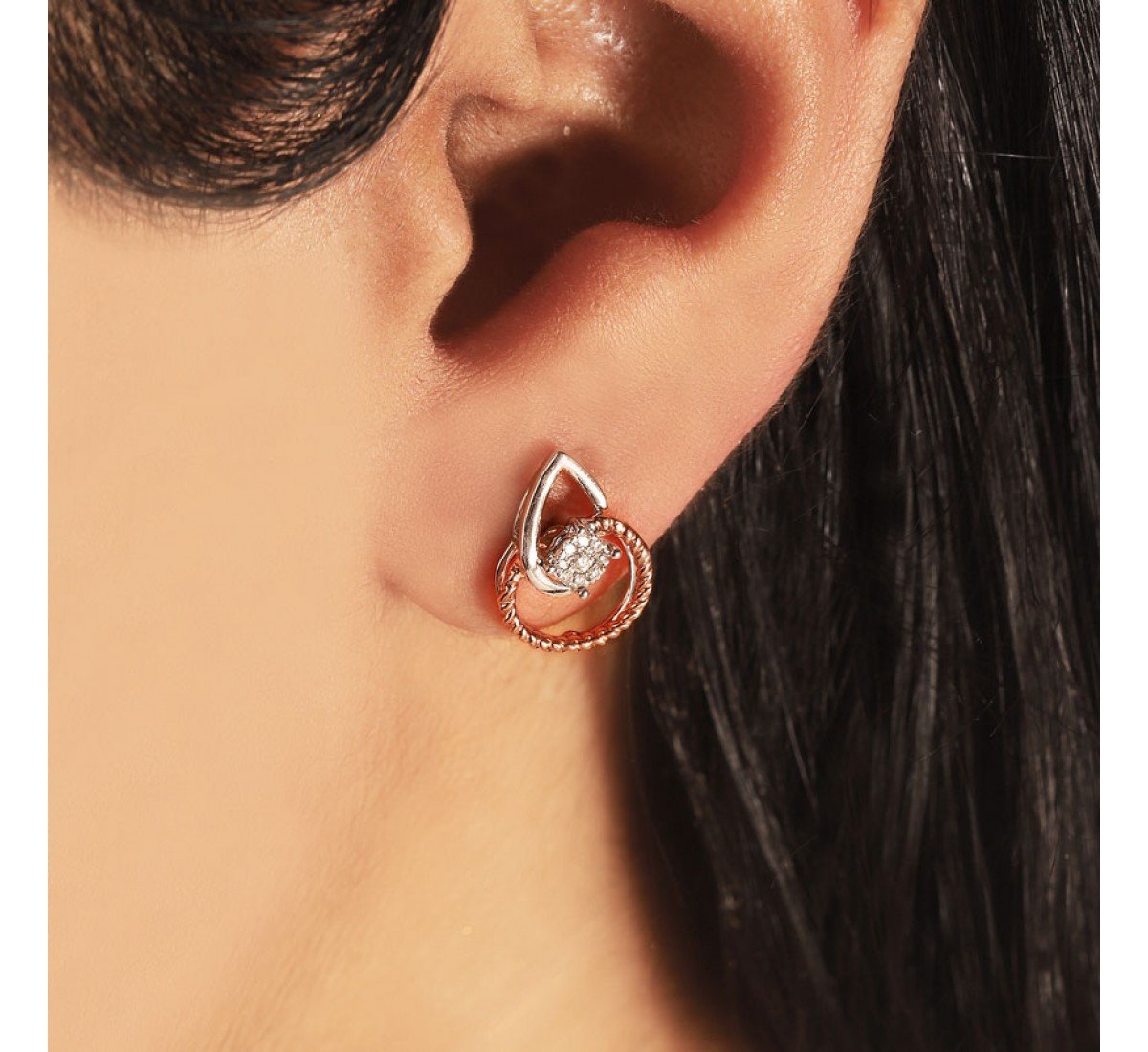 Alpenglo Diamond Earrings