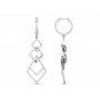 Nectarize Pendulum Diamond Earrings