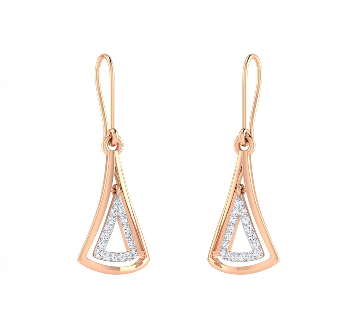 Nizana Verve Diamond Earrings
