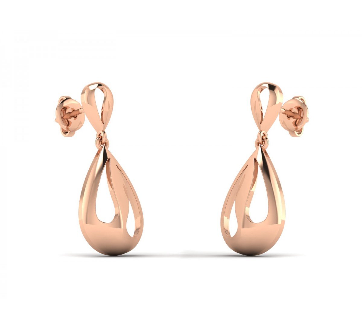 Celestia Fadona Gold Earrings