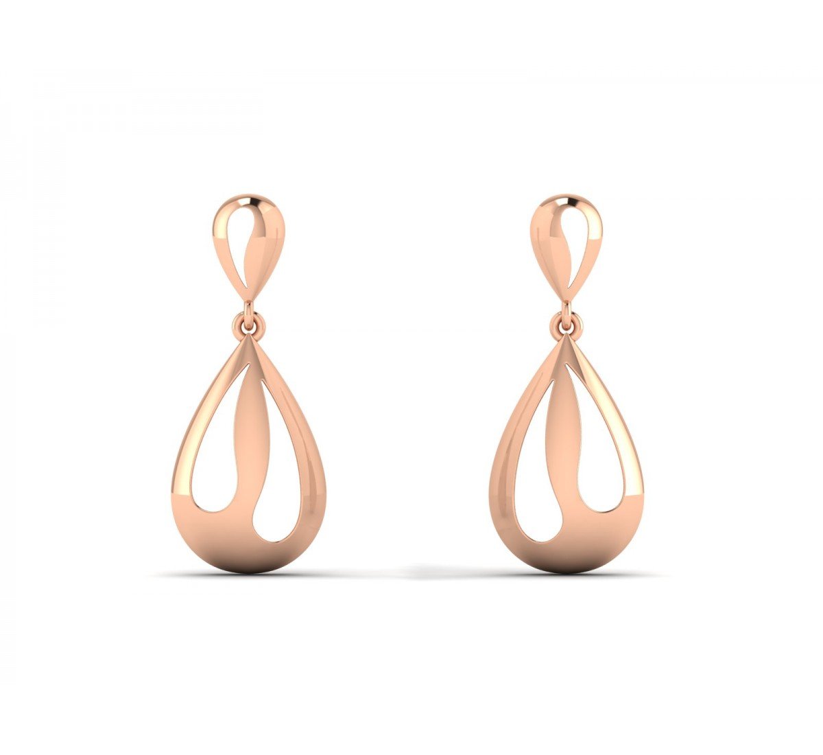 Celestia Fadona Gold Earrings
