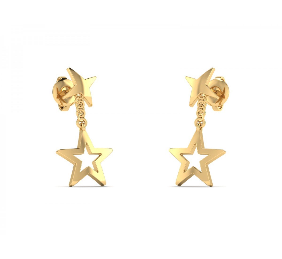 Odysseyize Gitali Gold Earrings