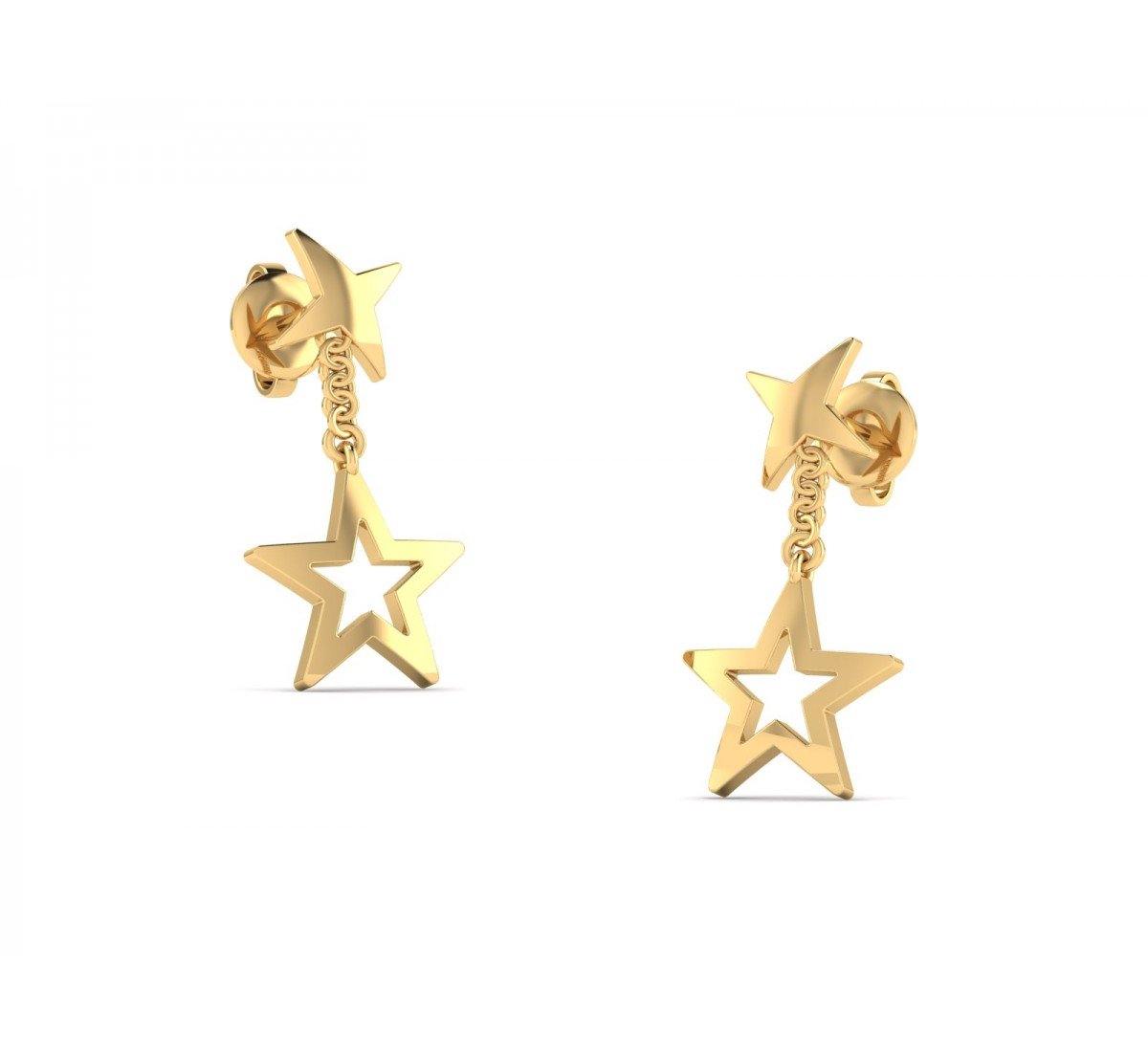 Odysseyize Gitali Gold Earrings