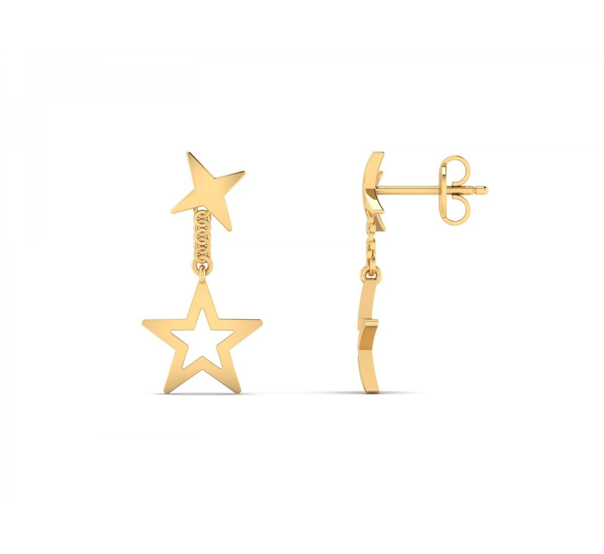 Odysseyize Gitali Gold Earrings