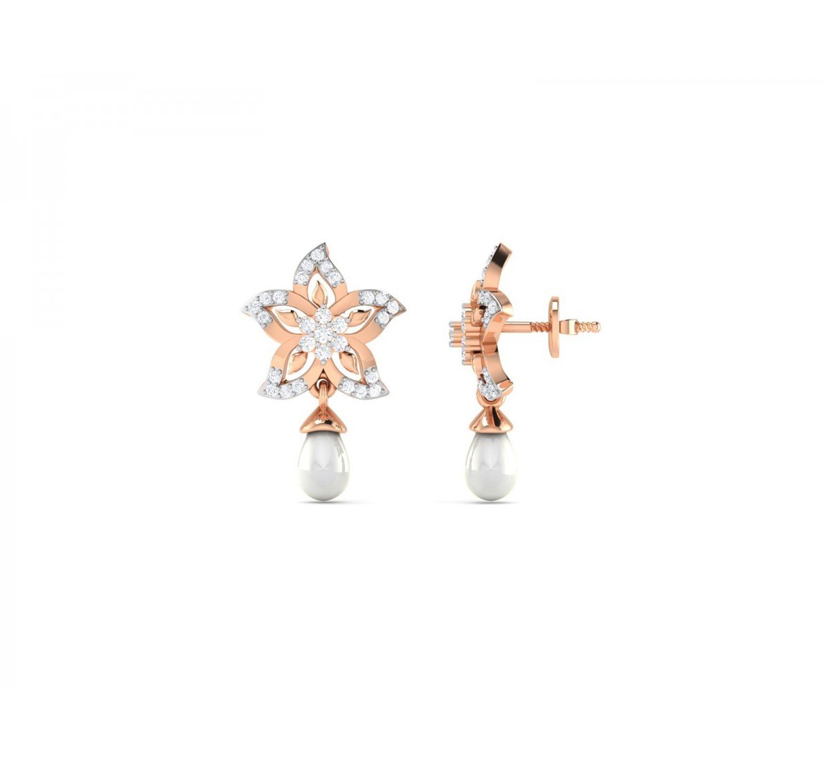 Nivara Sleek Diamond Earrings