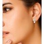 Suave Ornate Diamond Earrings