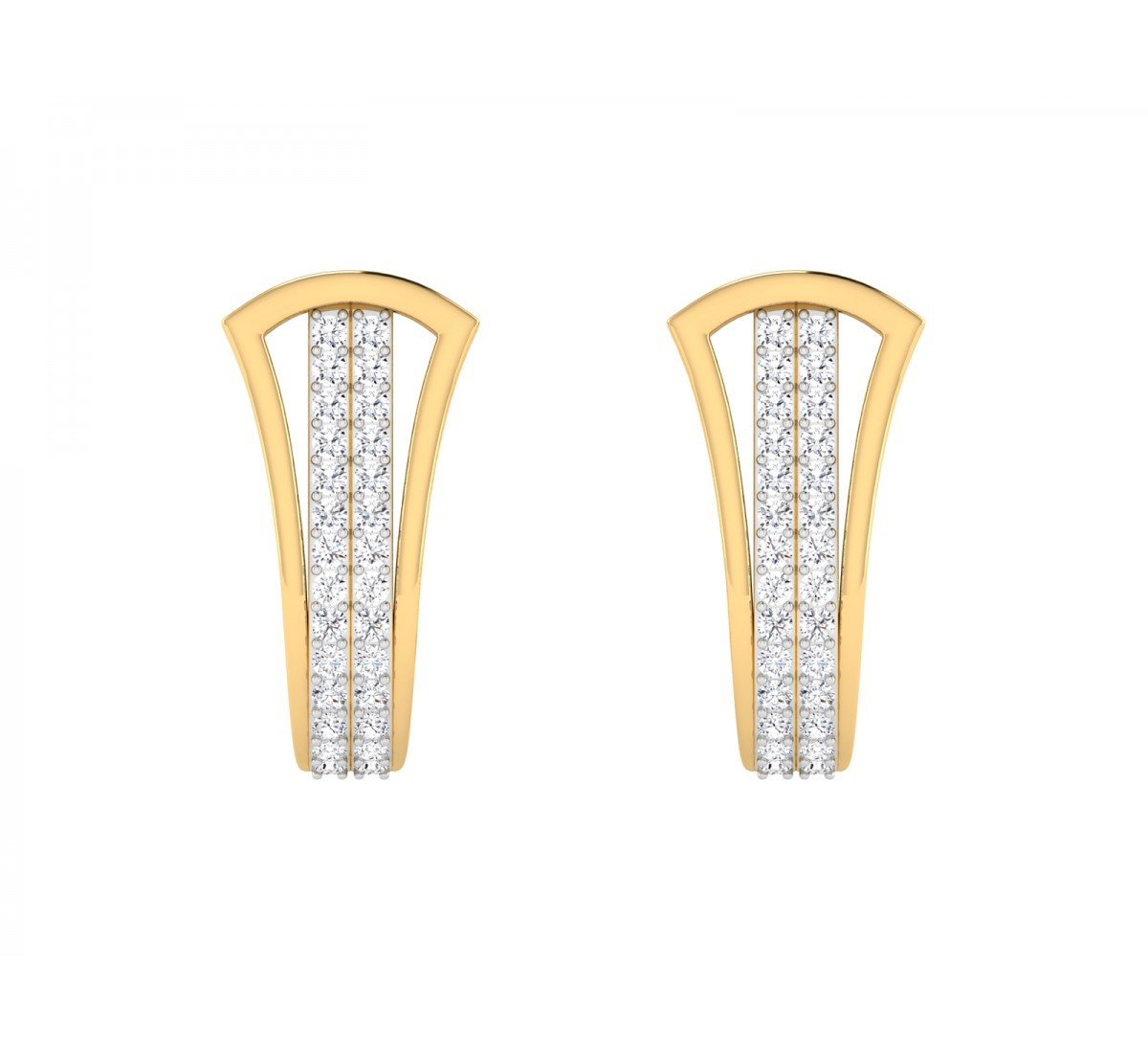 Zephyral Orb Diamond Earrings