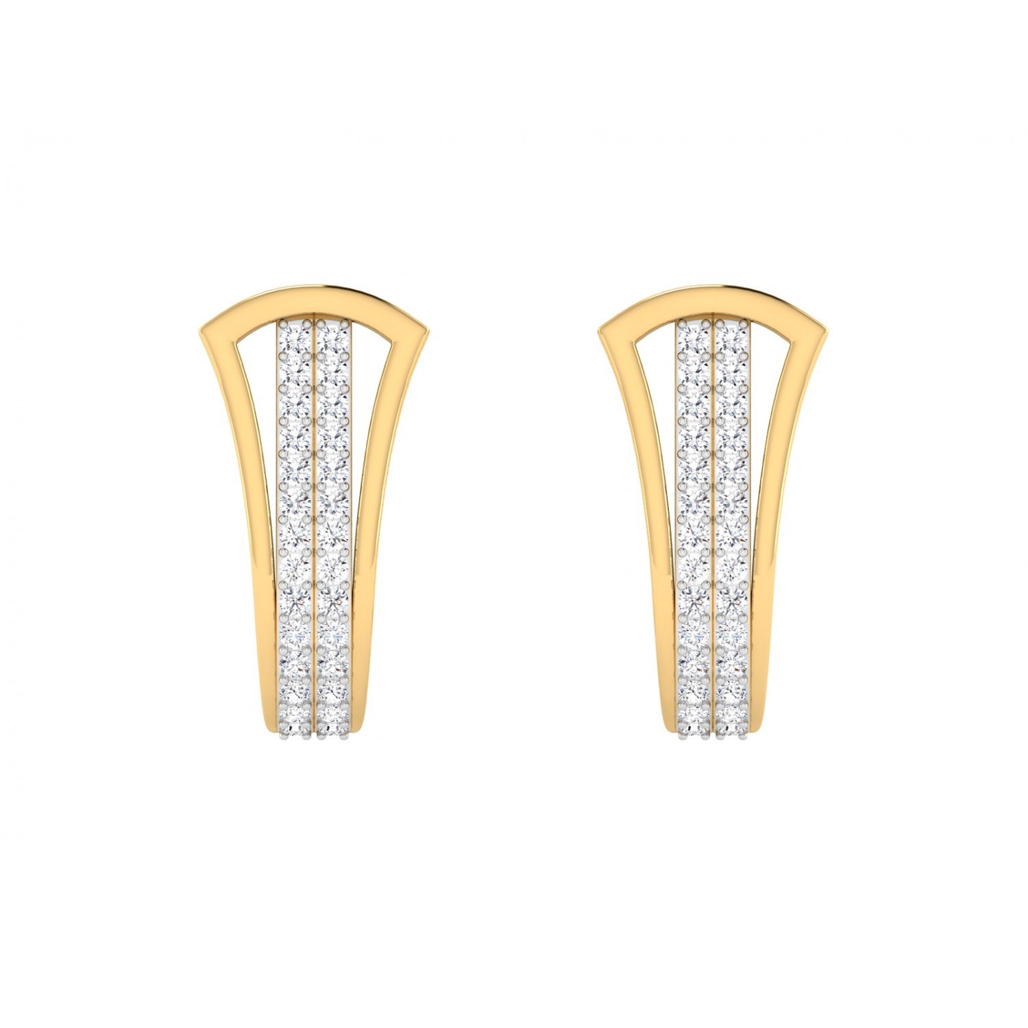 Zephyral Orb Diamond Earrings