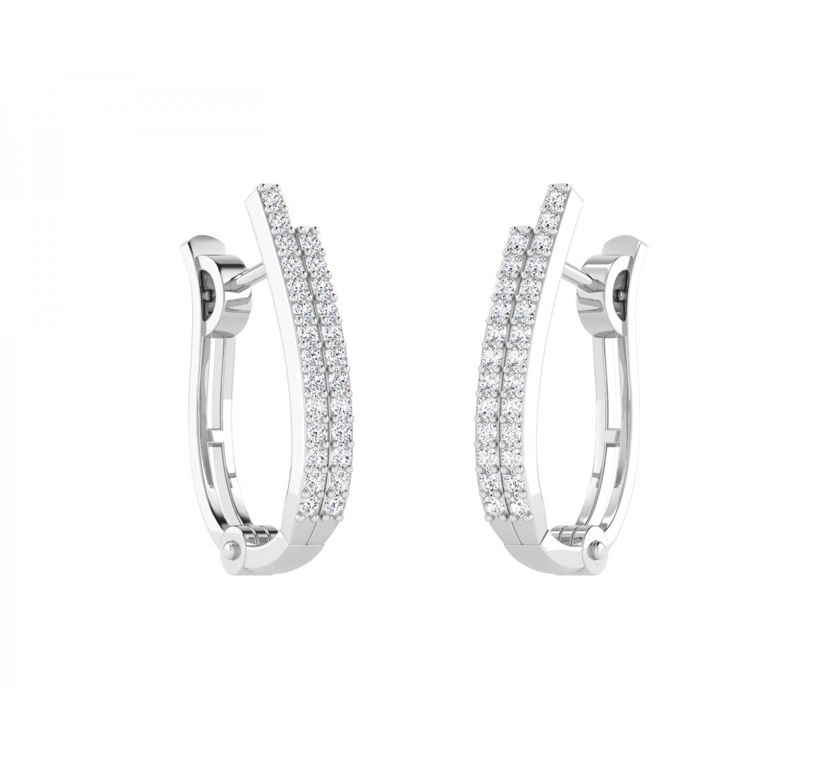 Enchantify Lapis Diamond Earrings