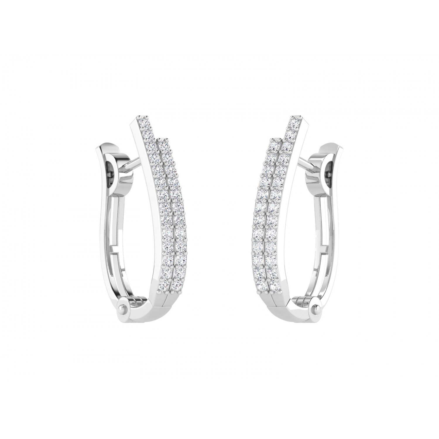 Enchantify Lapis Diamond Earrings