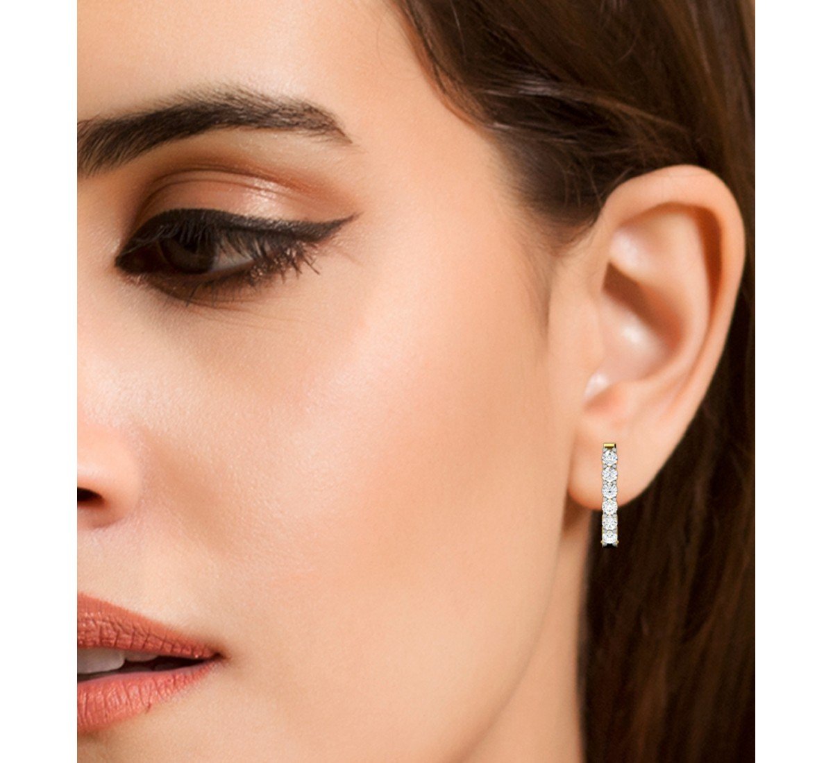 Alaina Nebulous Diamond Earrings