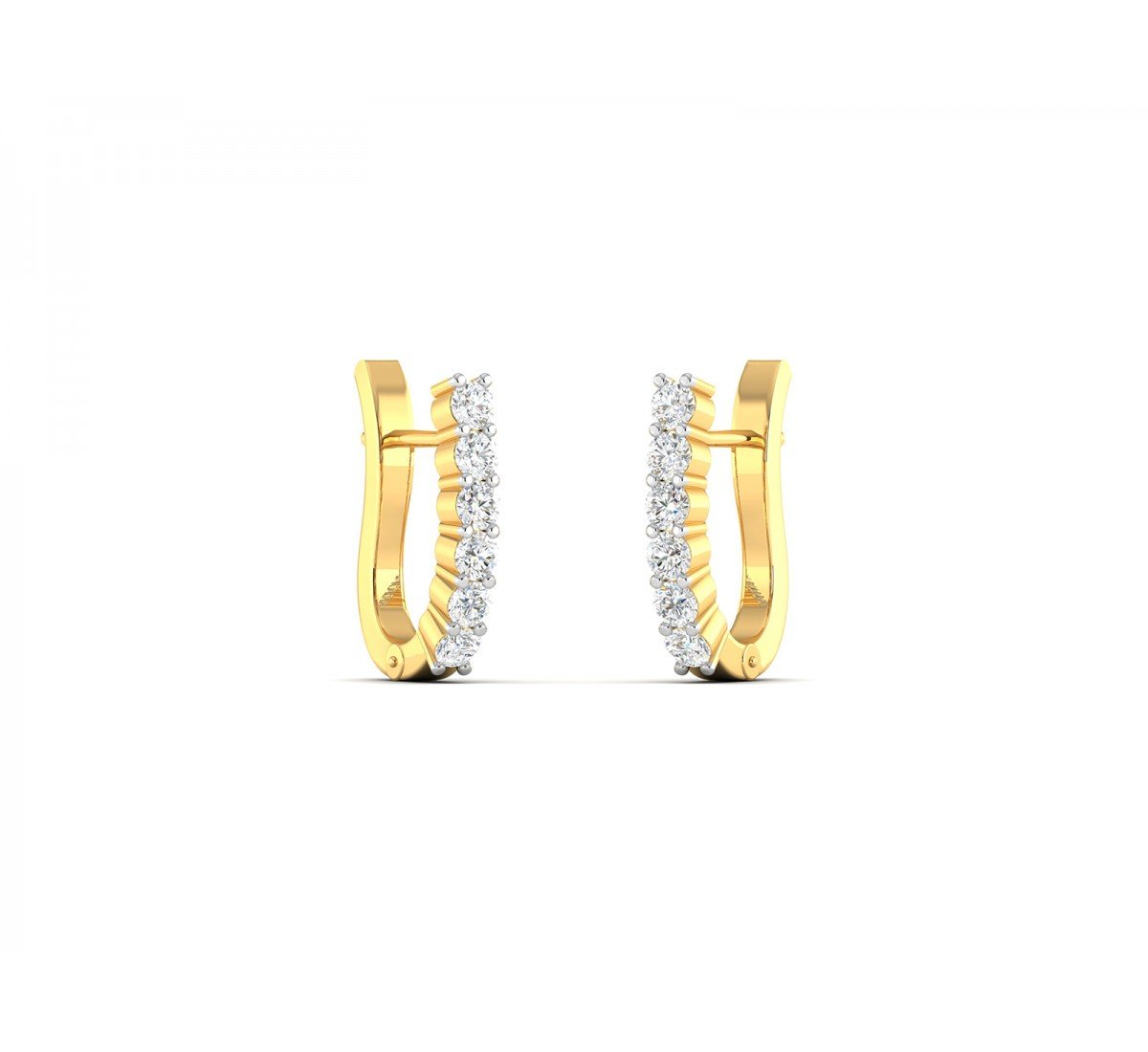 Alaina Nebulous Diamond Earrings
