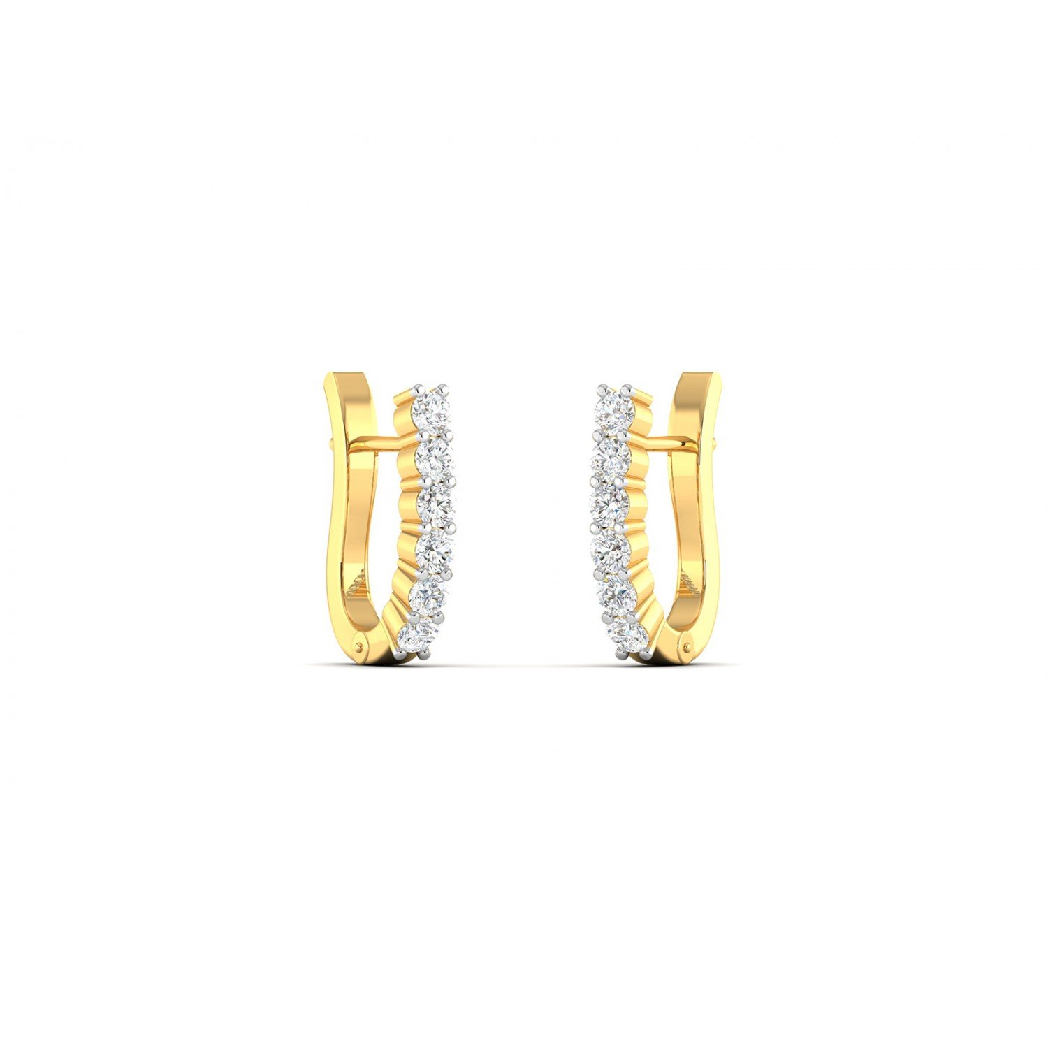 Alaina Nebulous Diamond Earrings