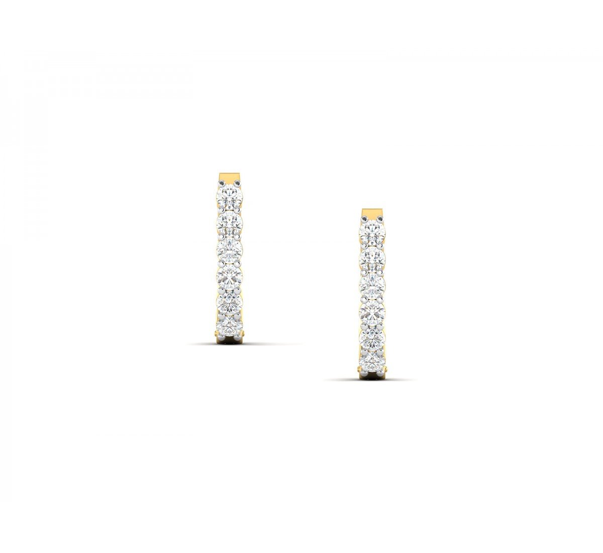 Alaina Nebulous Diamond Earrings