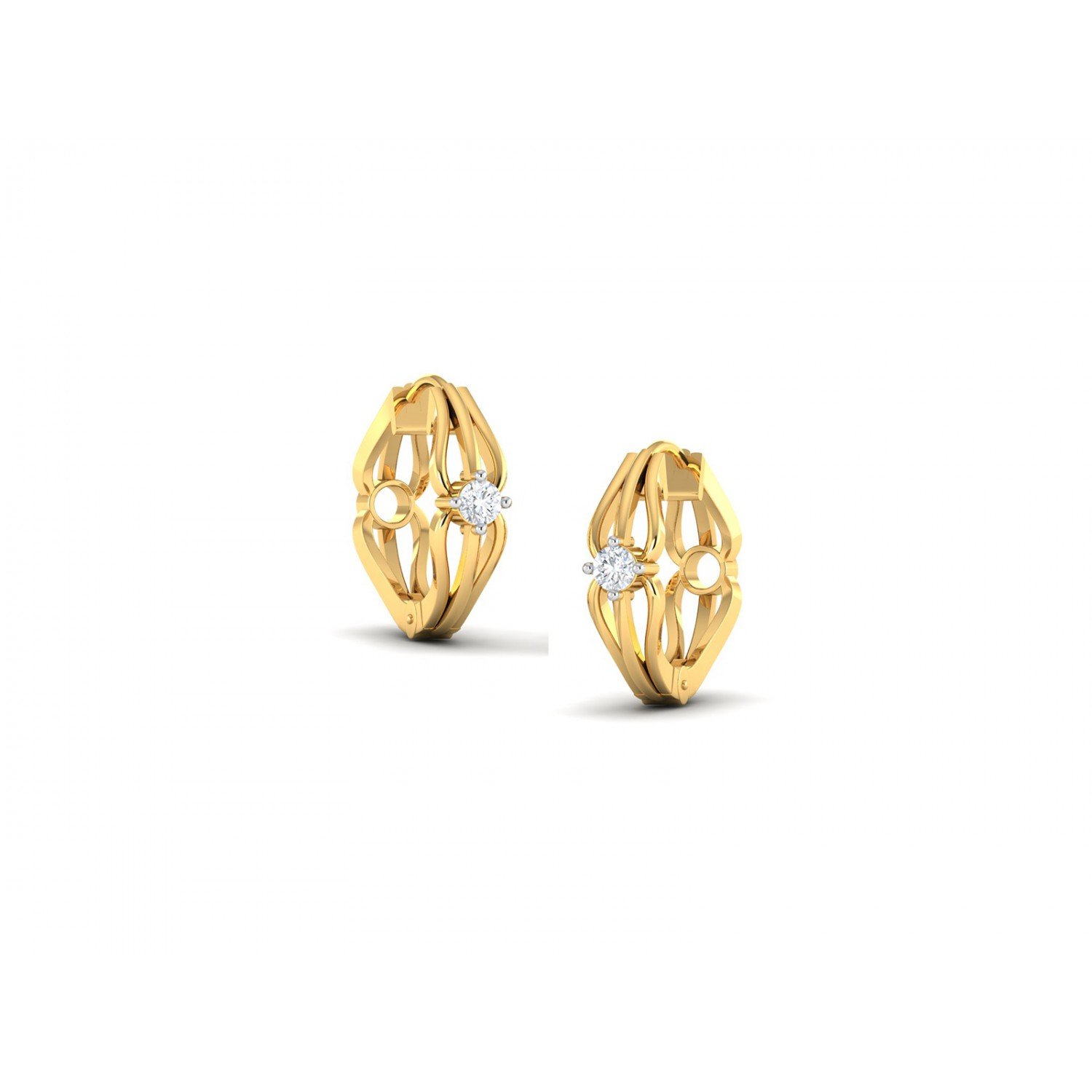 Parnika Cluster Diamond Earrings