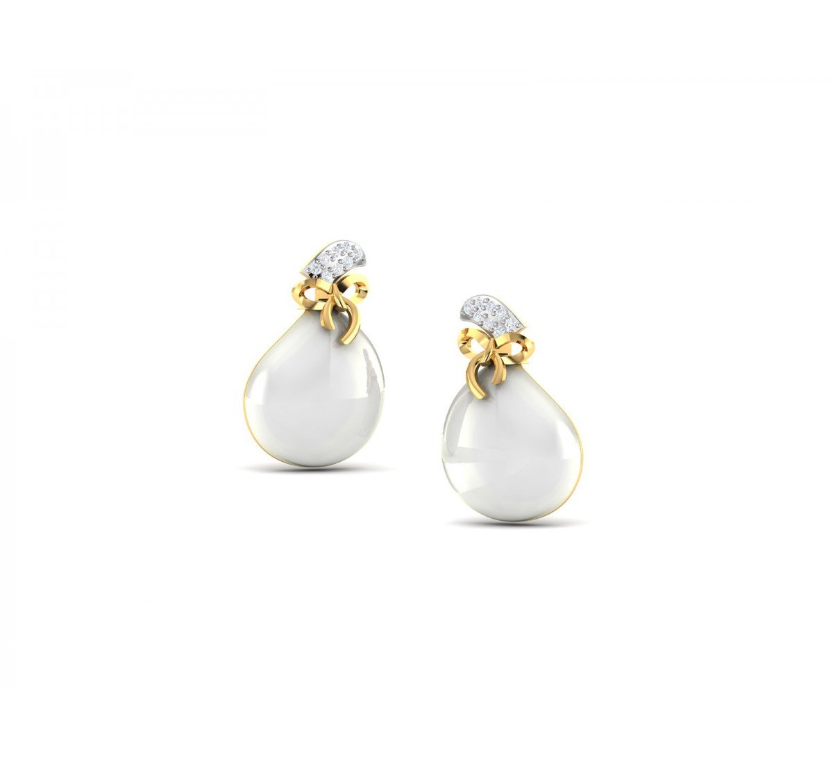 Veronica Knot Diamond Earrings