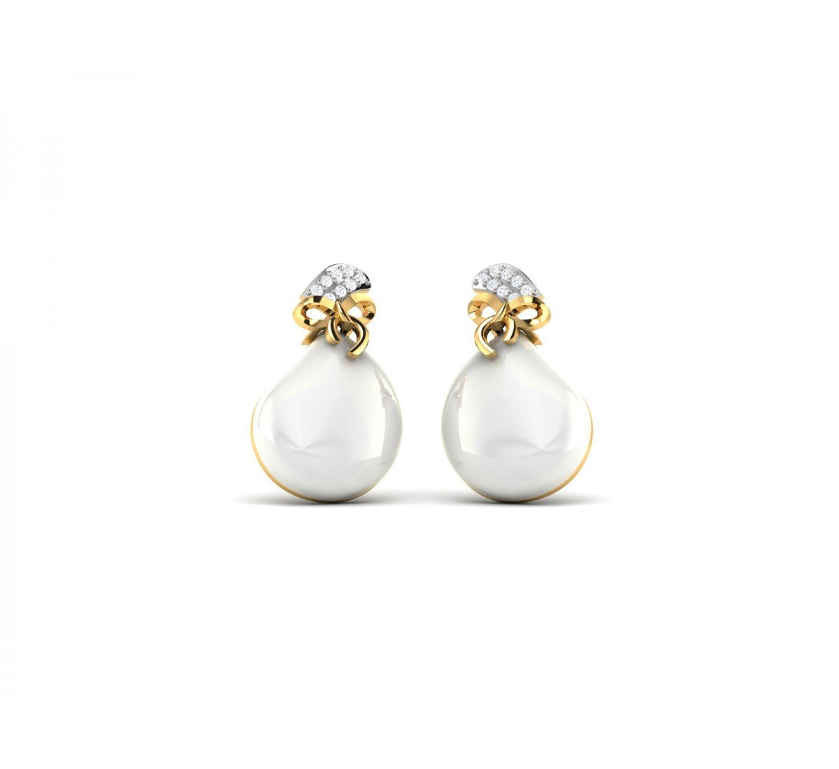 Veronica Knot Diamond Earrings