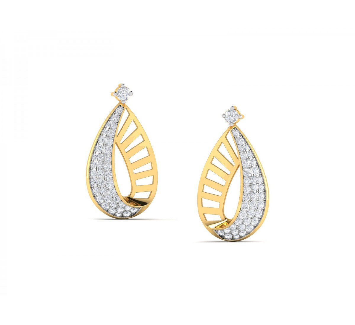 Subtle Diamond Earrings